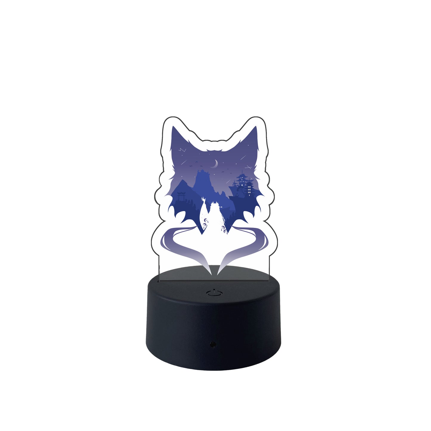 KasumiOkamiVT Silhouette LED Lamp