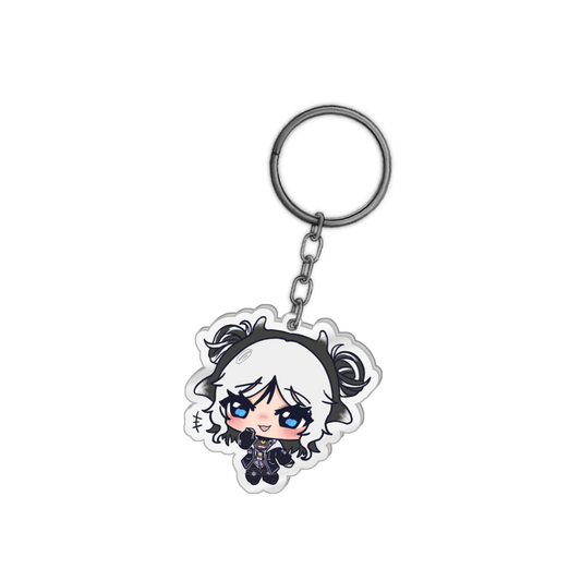 AtlaMoon Twin Bun Cutie Keychain