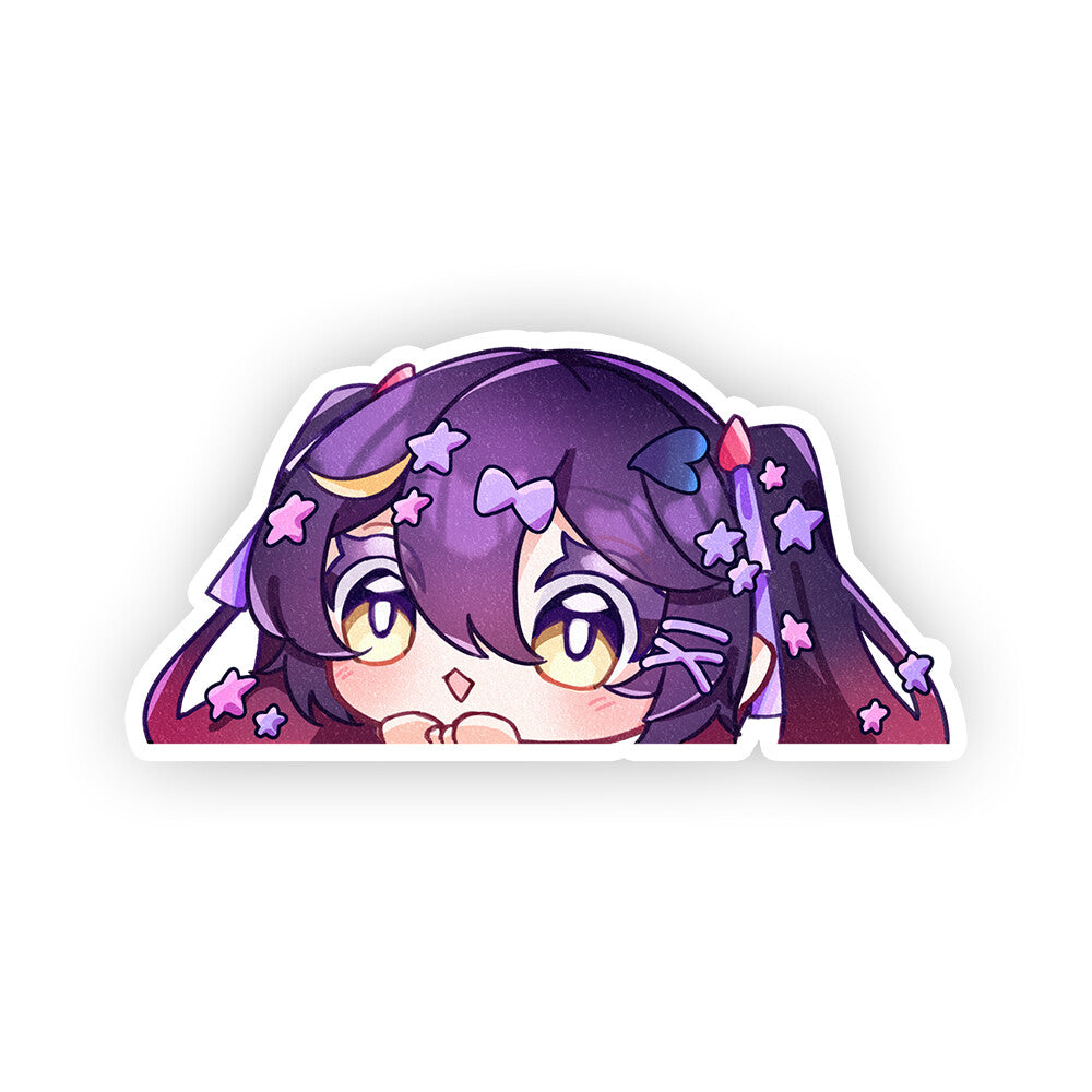 LuaAsuka Peeker Sticker