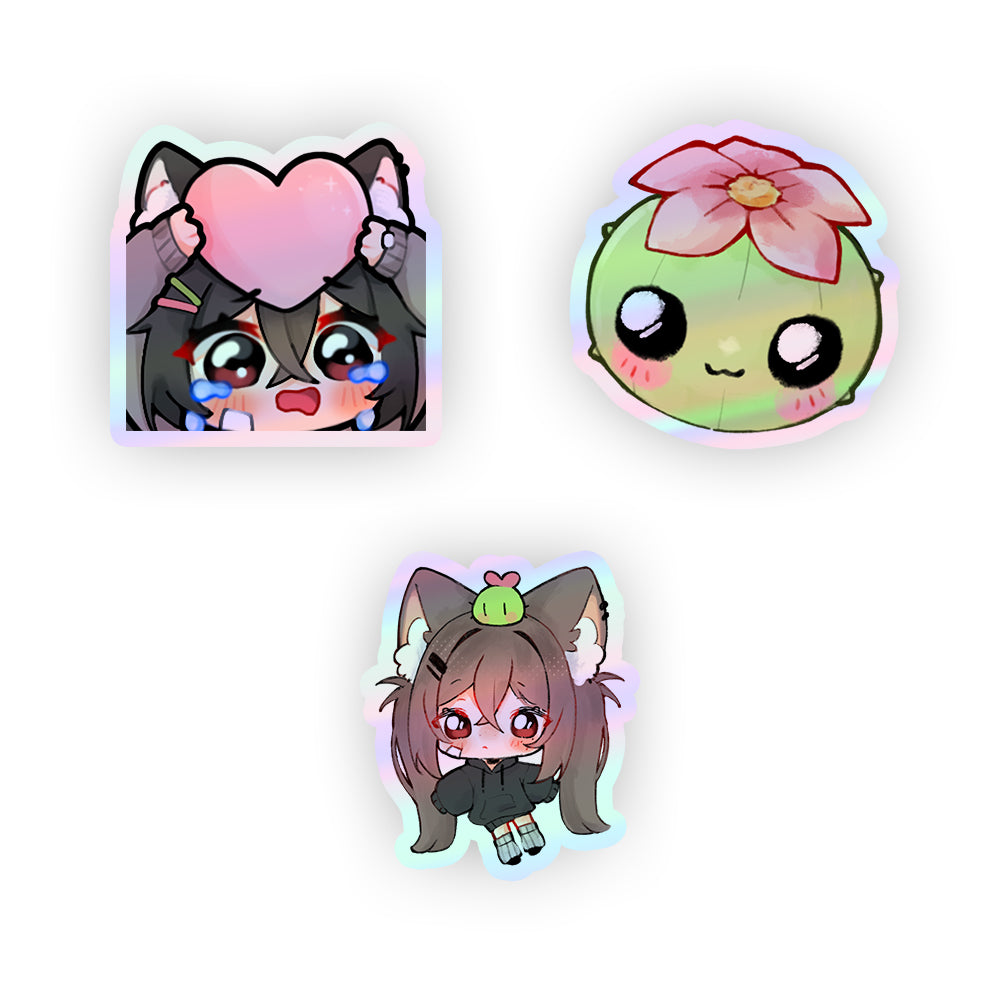 lauwibauwi Holo sticker pack add on