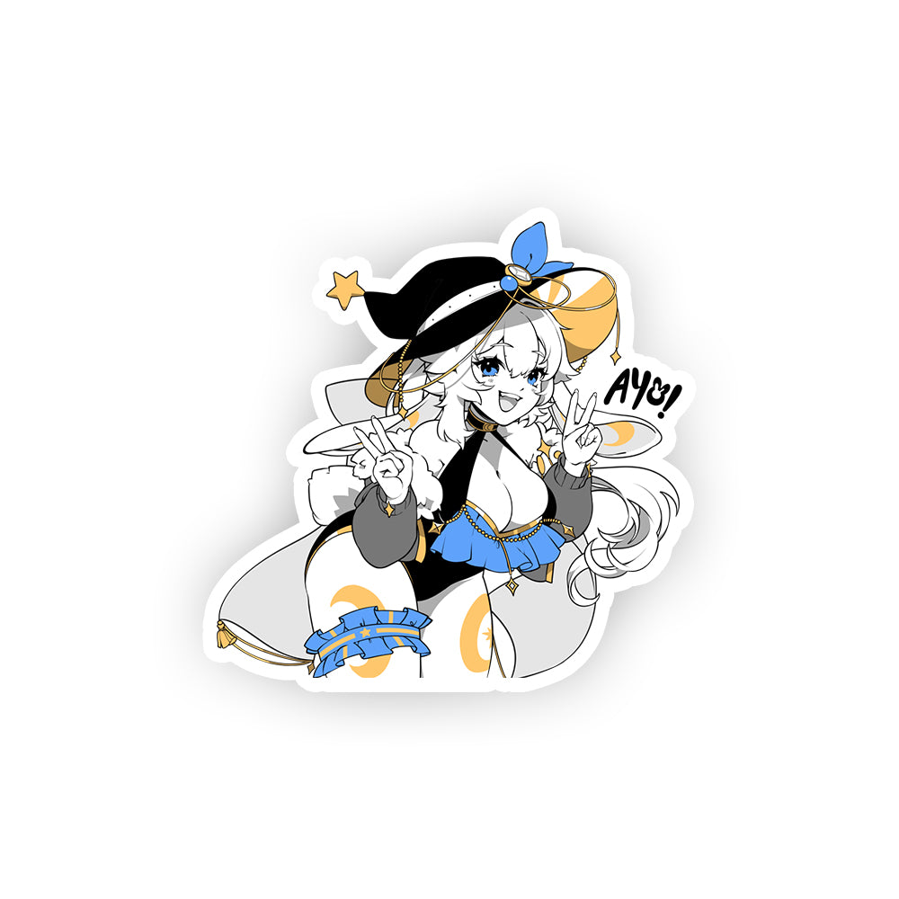 lunarbunnievt Peace Sticker