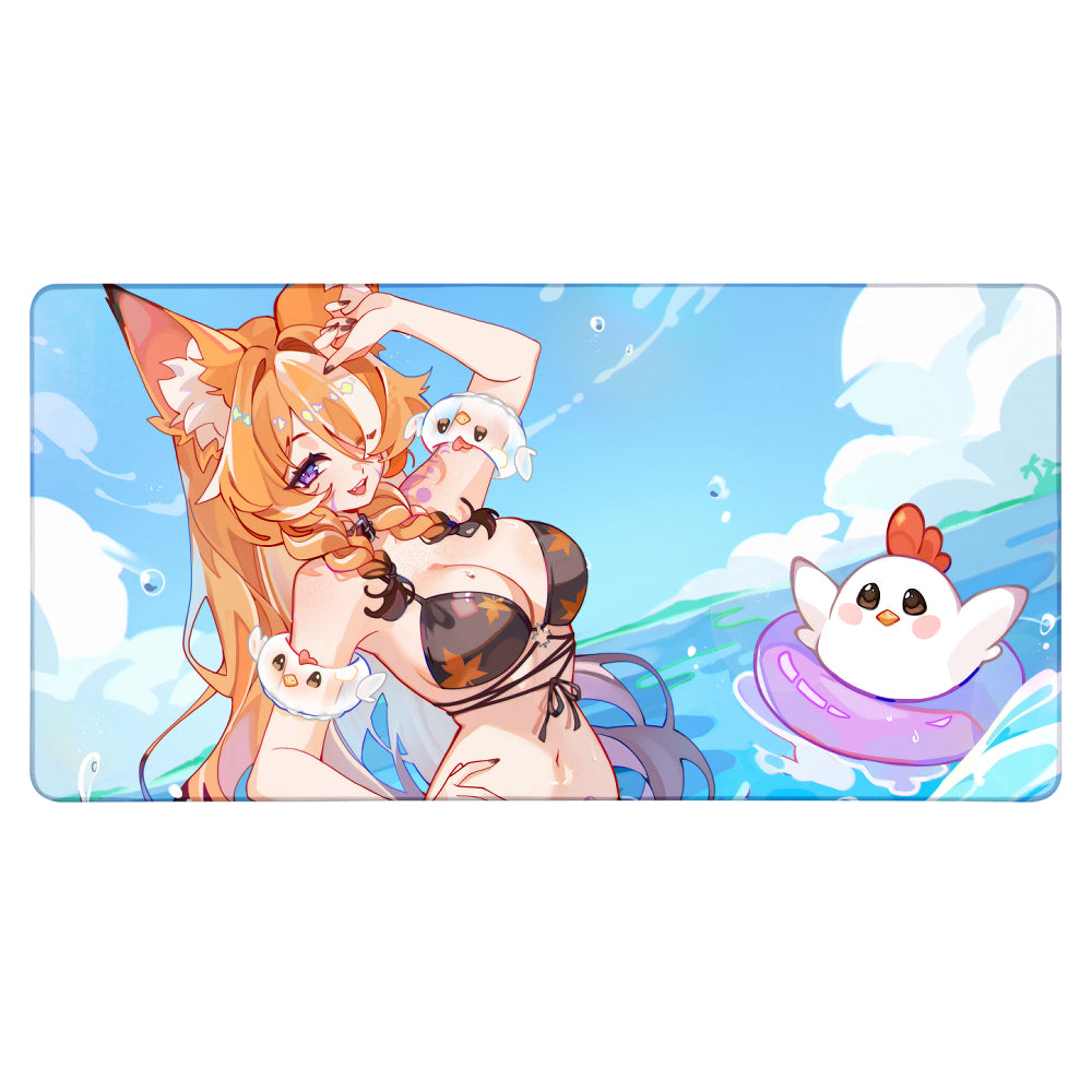 Maple_Chicken 'Summer Splash' XXL Deskmat