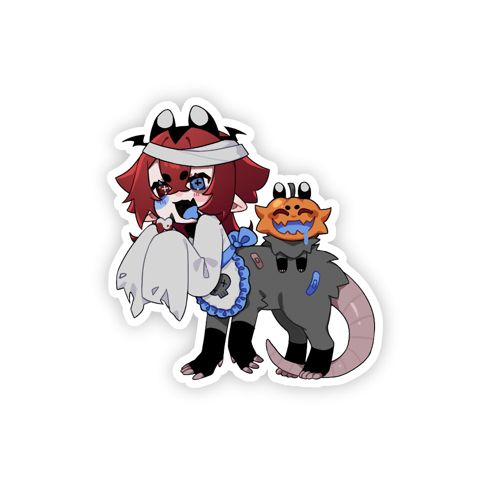 ouncemilia "Possumtaur" Sticker