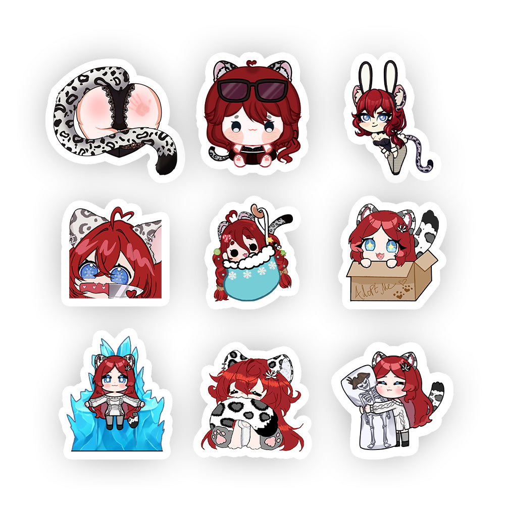 poison__lily Sticker pack