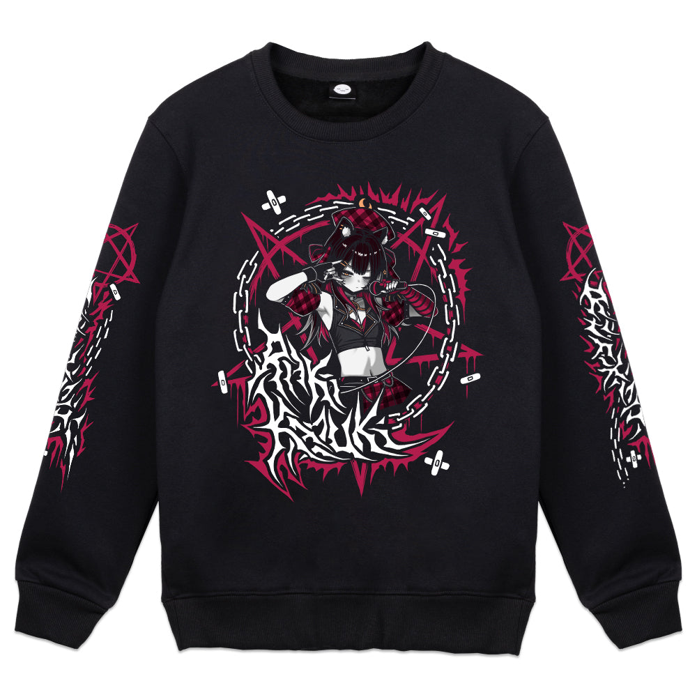 Raki Kazuki Dumpster-Diving Witch Crewneck