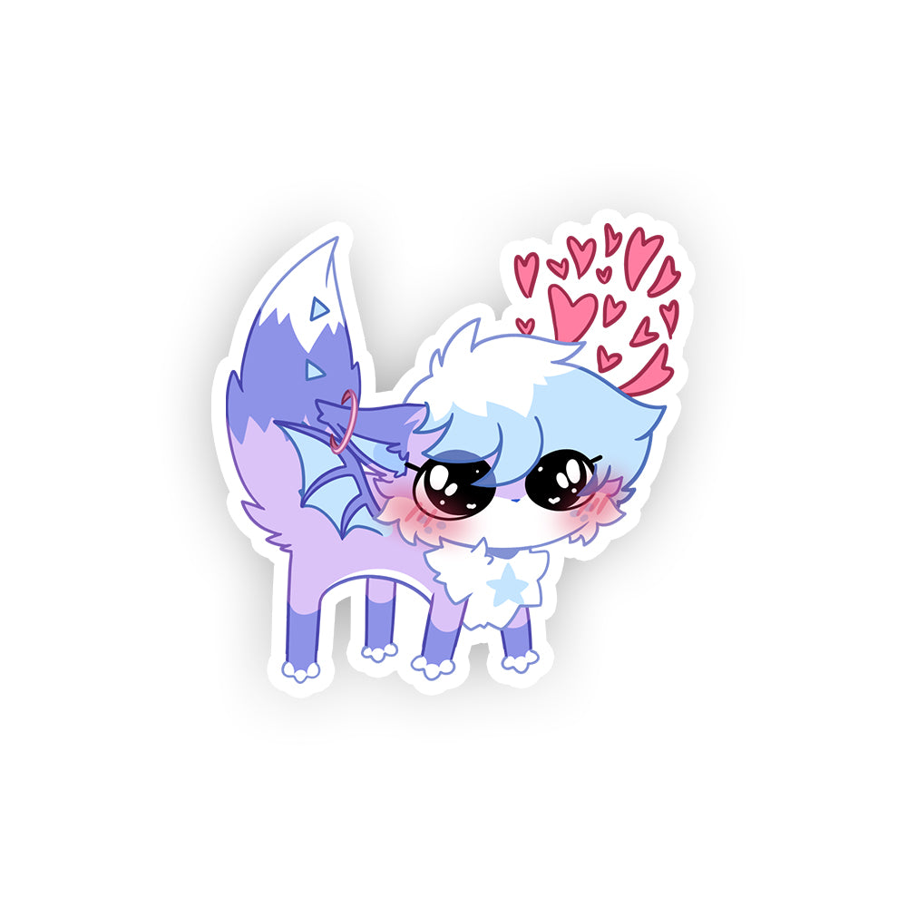 sweetstarcosmic "skedaddle" Sticker