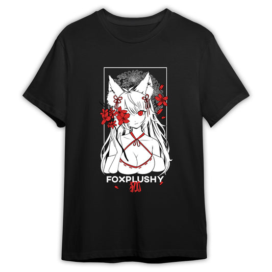 Foxplushy Flower Petal T-Shirt