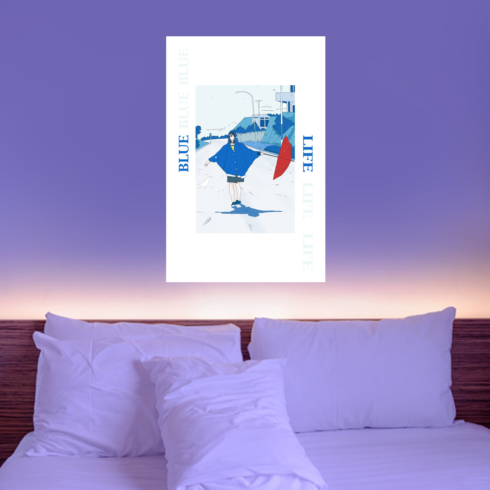 Blue Life Anime Poster
