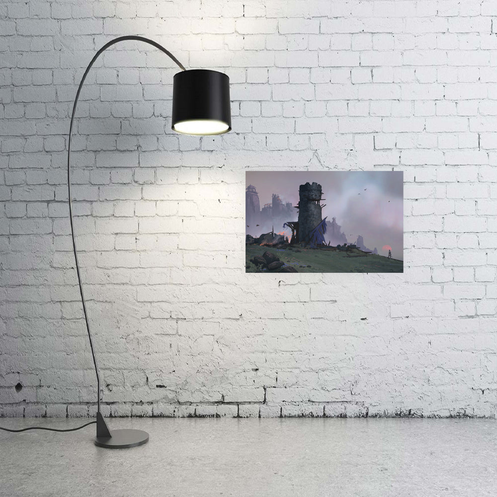Castle Ruins Poster