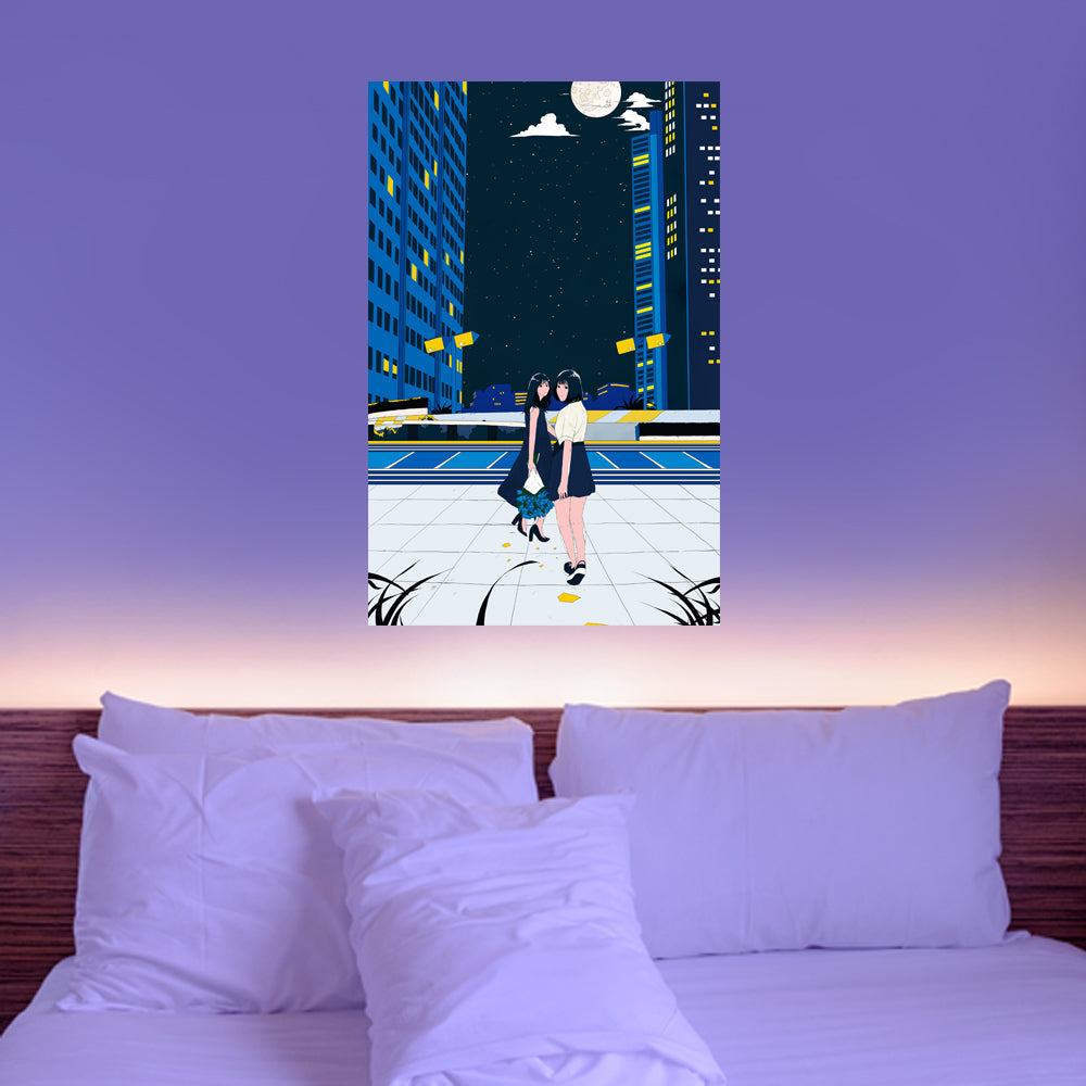 City Nights Anime Poster