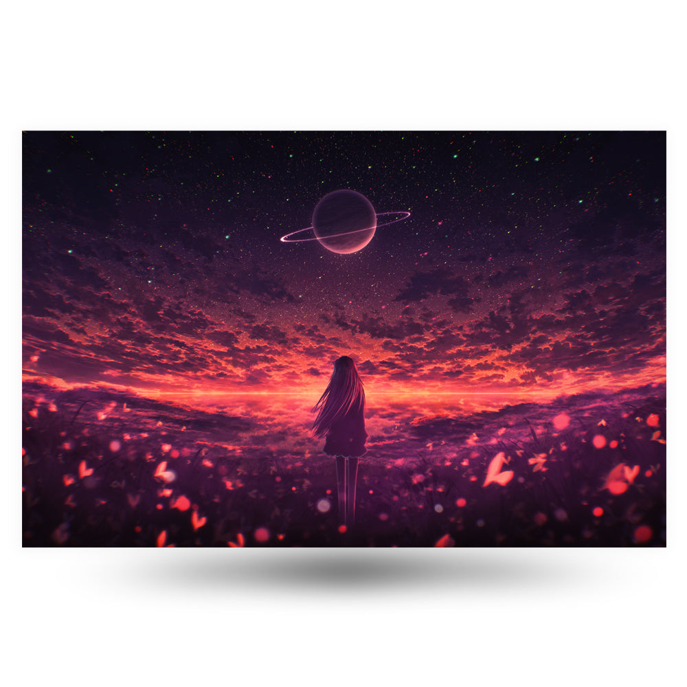 Dreamscape Orange Anime Poster