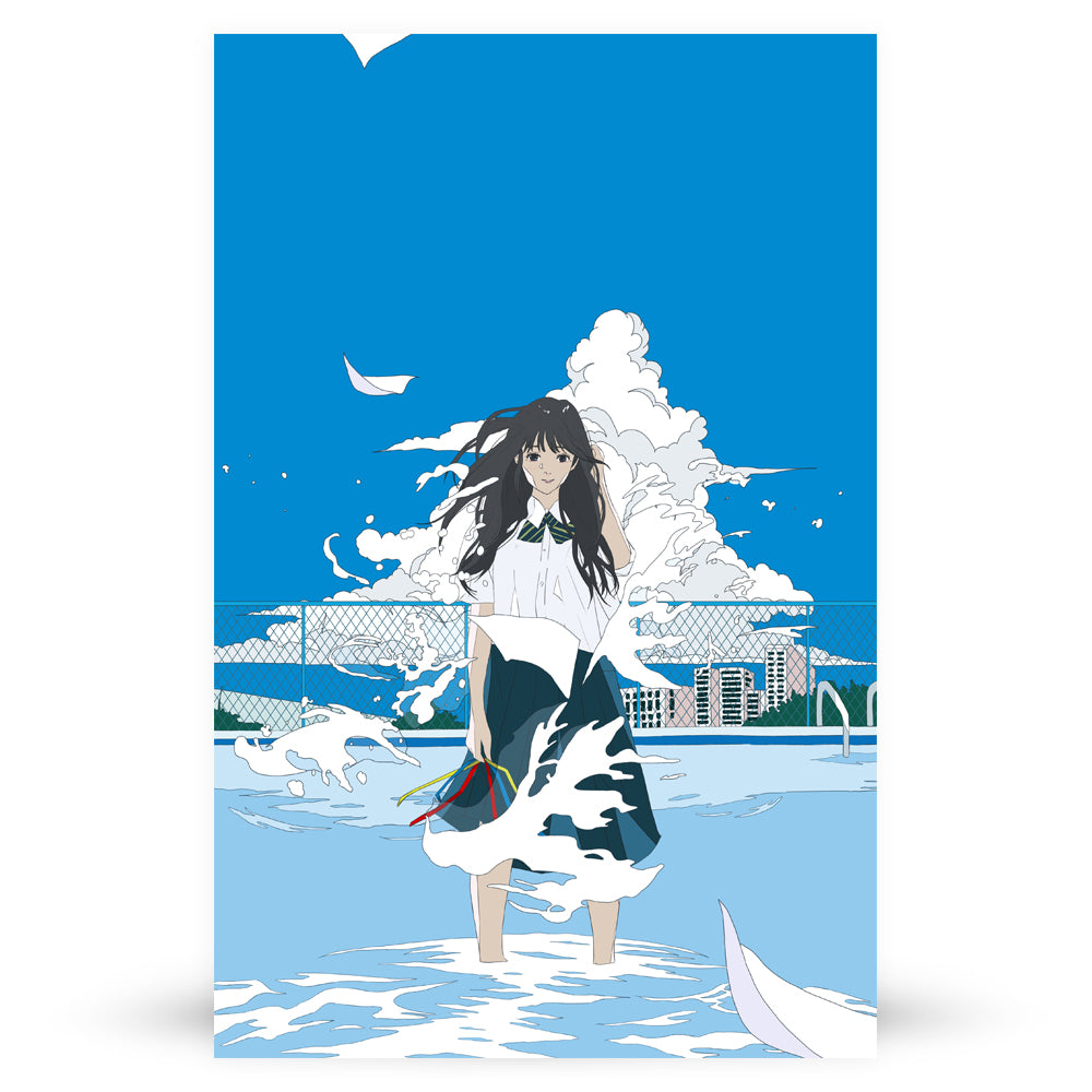 Girl in the City Anime Poster