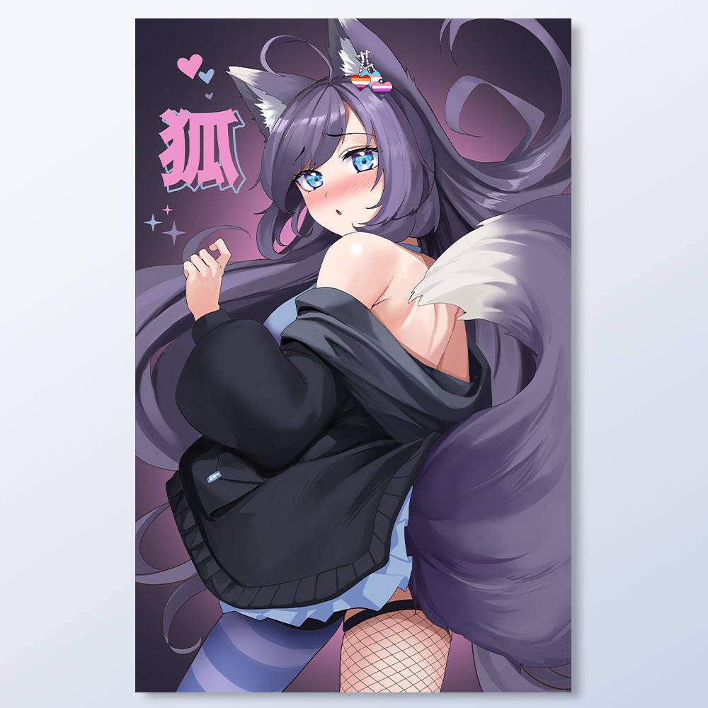 Naya Fox VTuber Poster