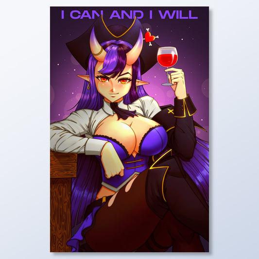 Captain Hannah Women's Day Poster