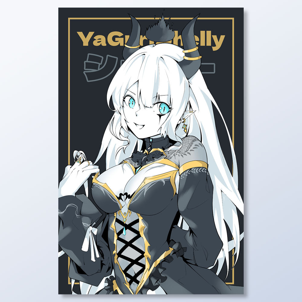 YaGurlShelly Dark Horn Anime Poster