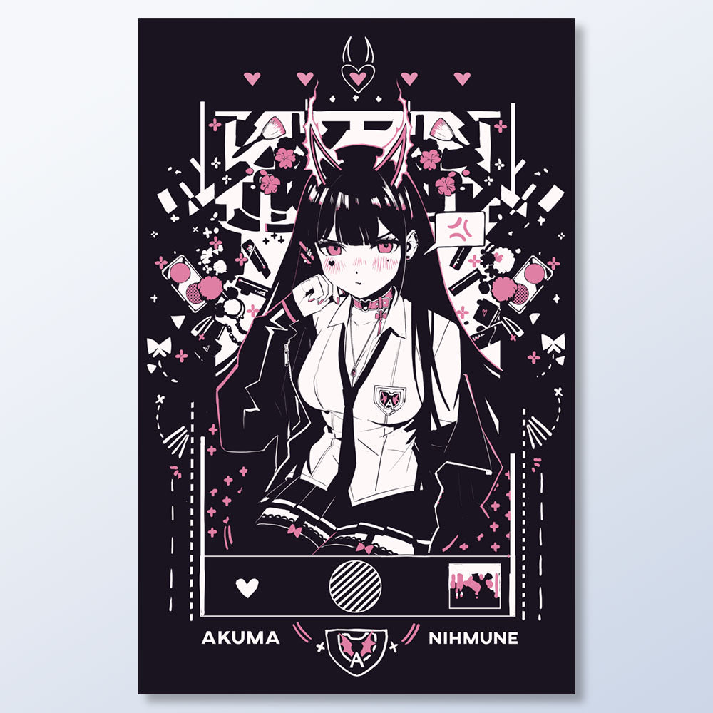 Numi Embarrassed Anime Poster