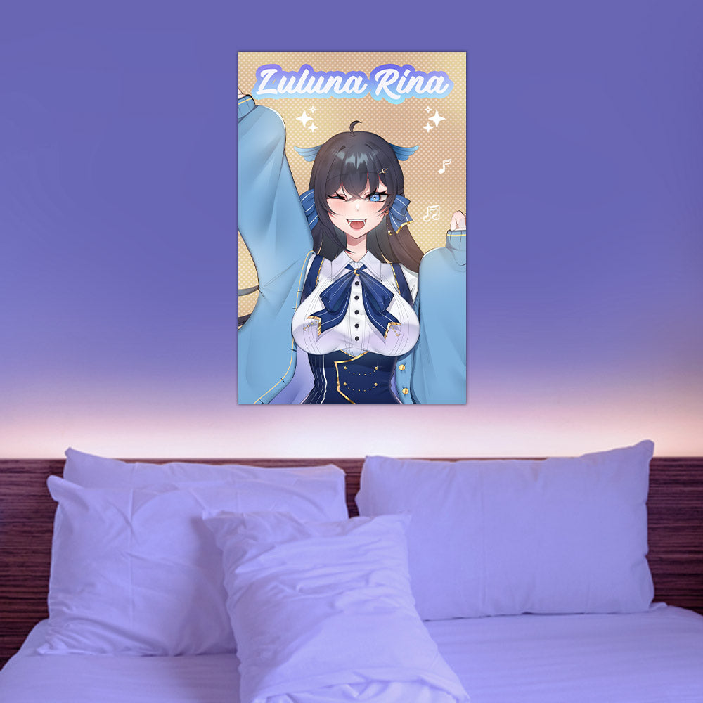 Luluna Rina High Notes Poster
