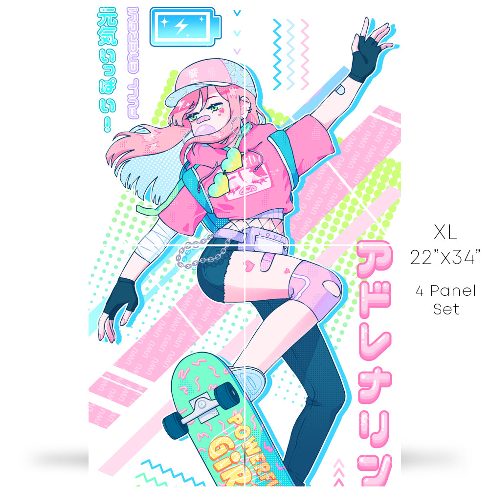 Sk8er Girl Anime Poster