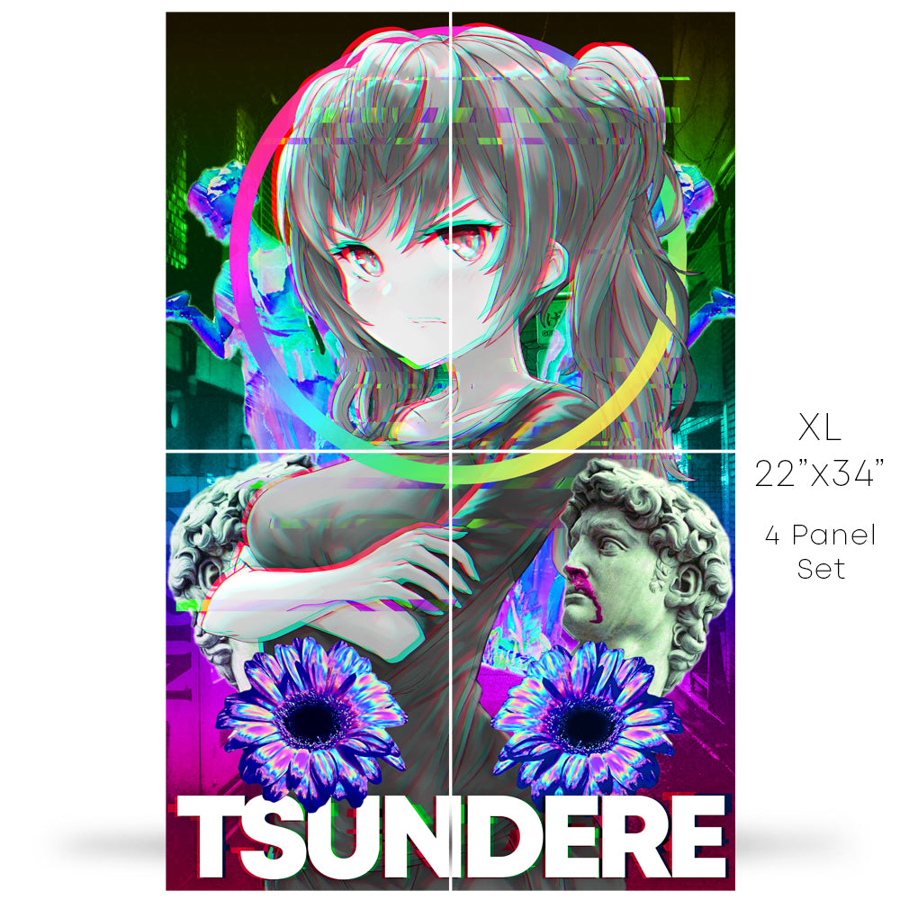 Tsundere Anime Poster