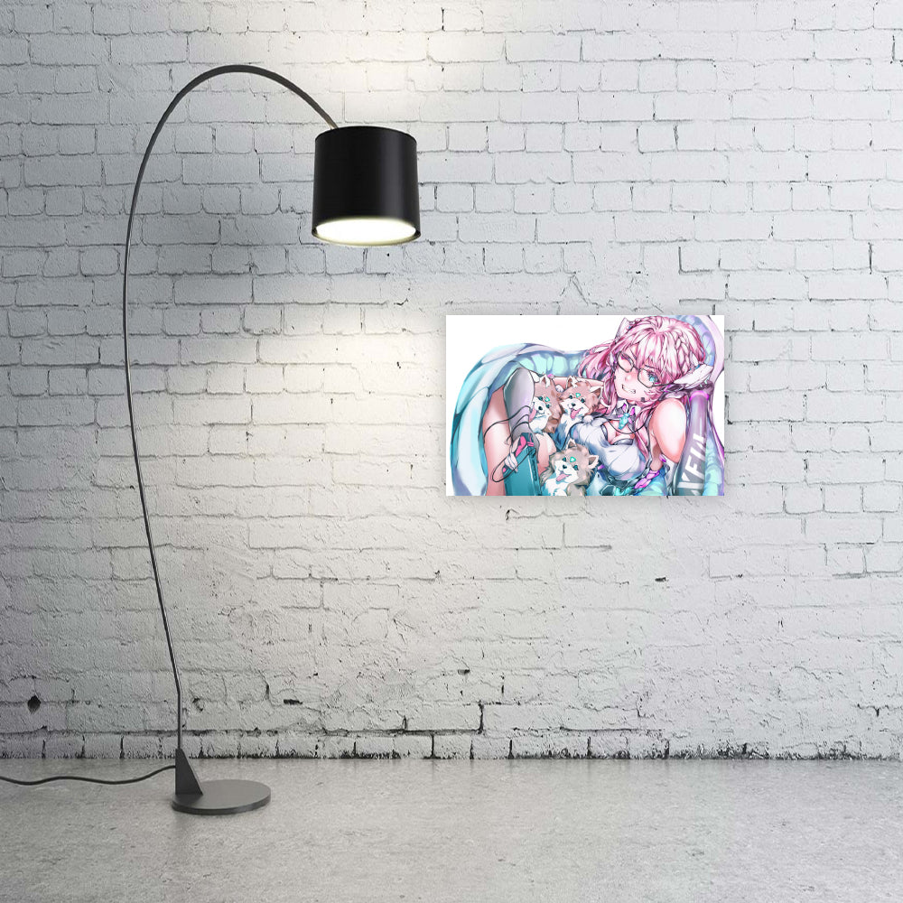 Gamer Girl Anime Poster