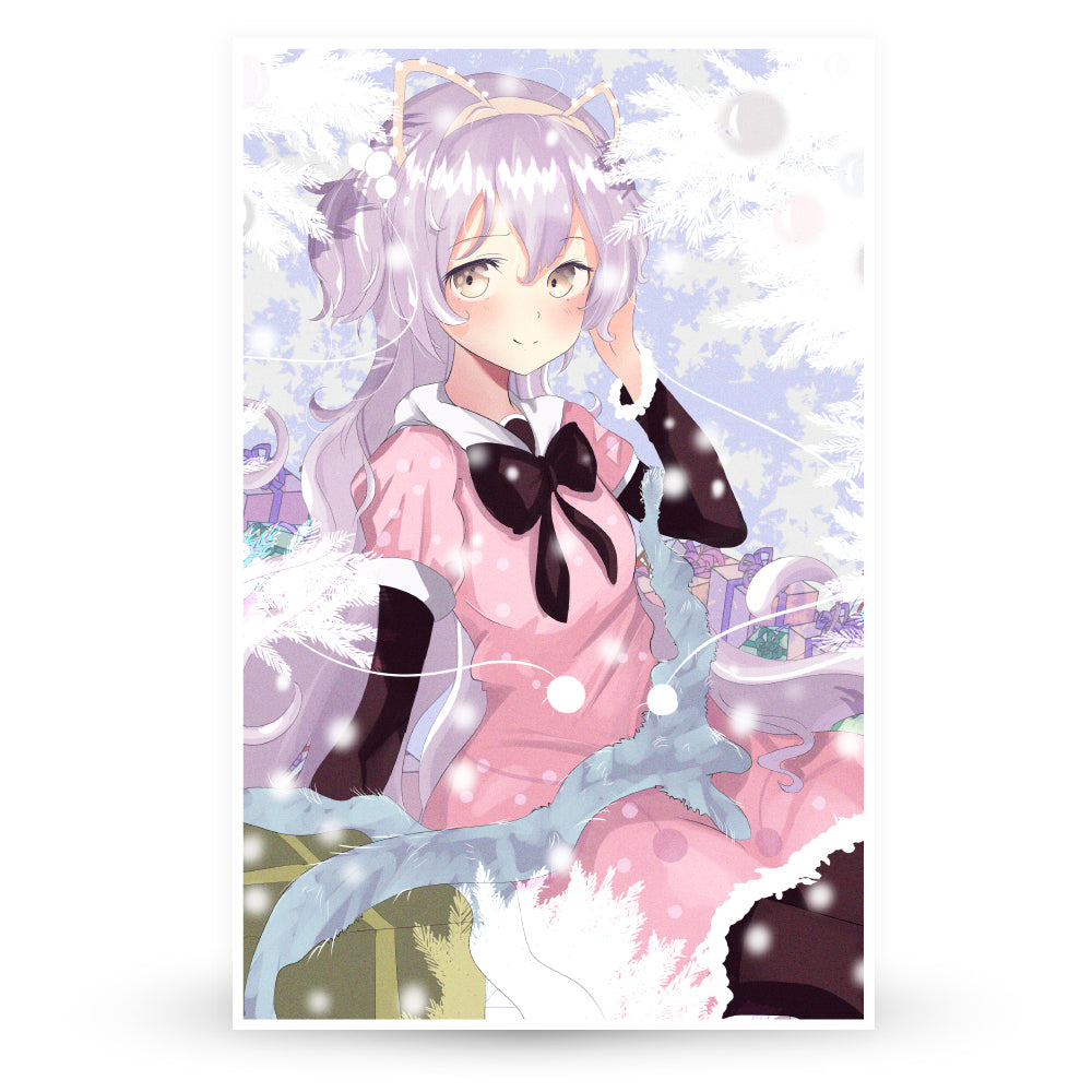 Christmas Girl Anime Poster