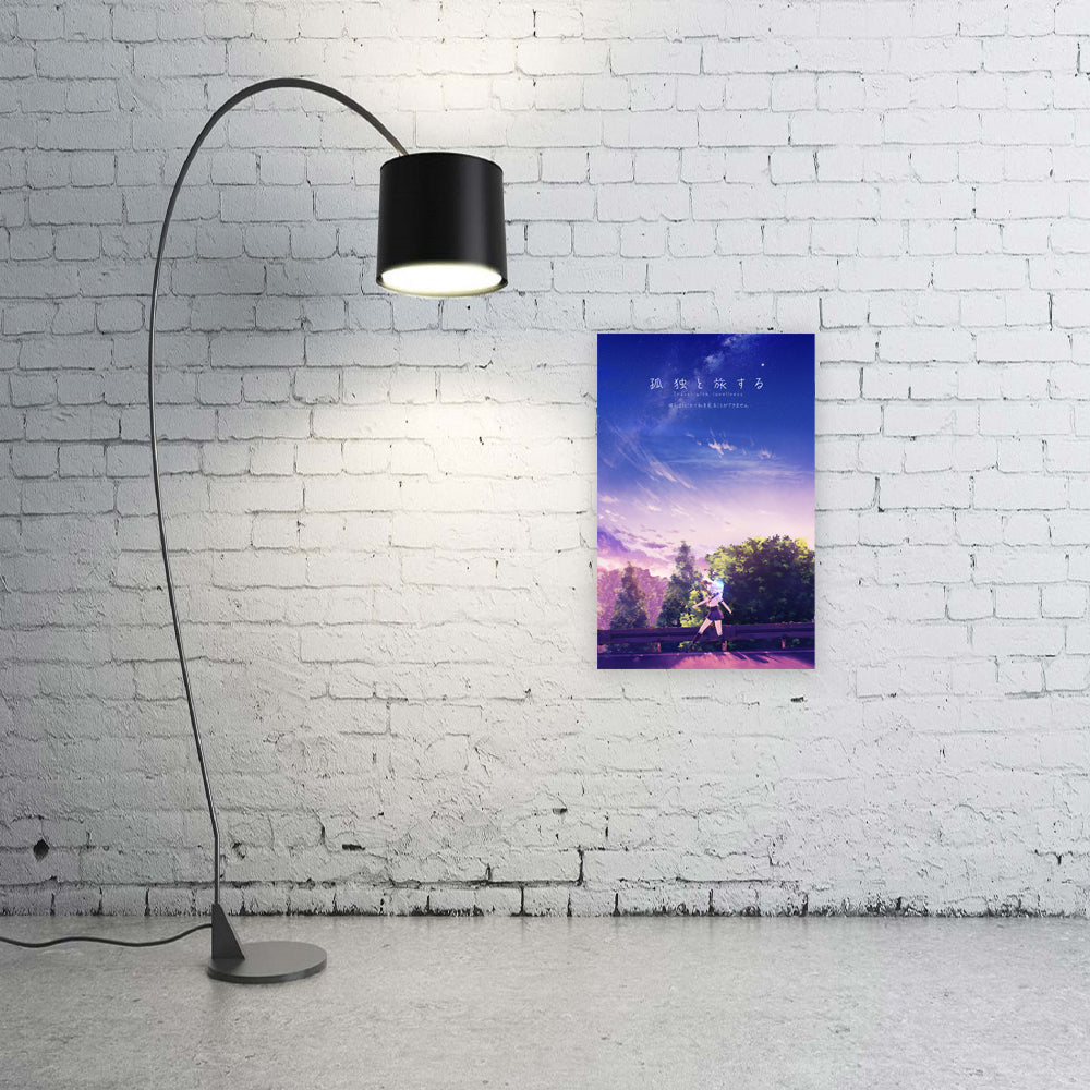 Travel With Loneliness Anime Poster