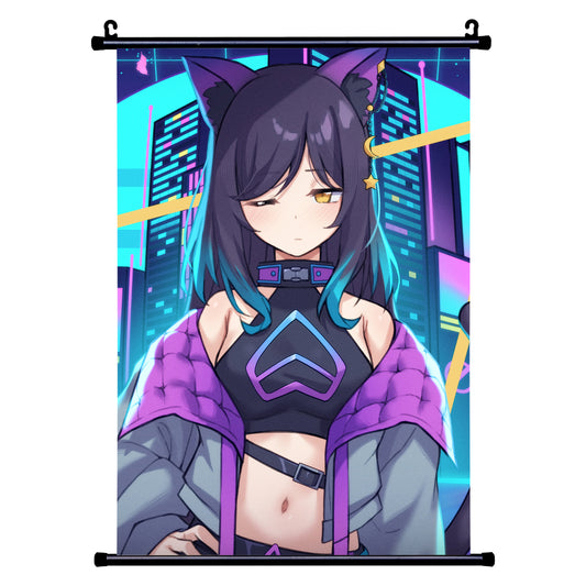 0EveZ "retrowave" Wall Scroll