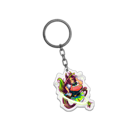 Abi Alien 'Retro Anime' Keychain