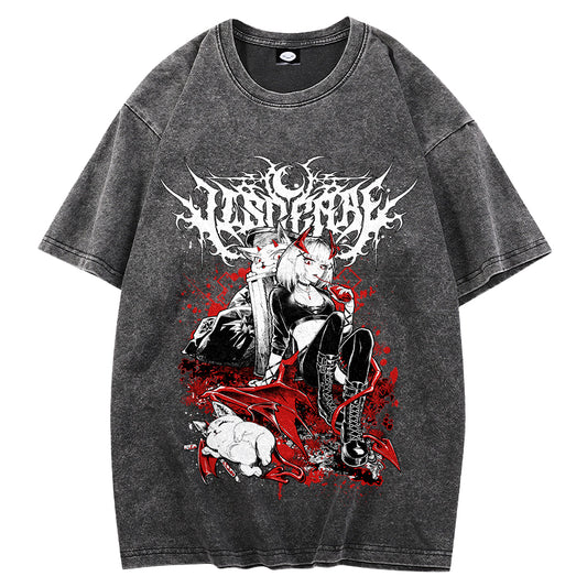 Viscerae Acid Wash T-Shirt