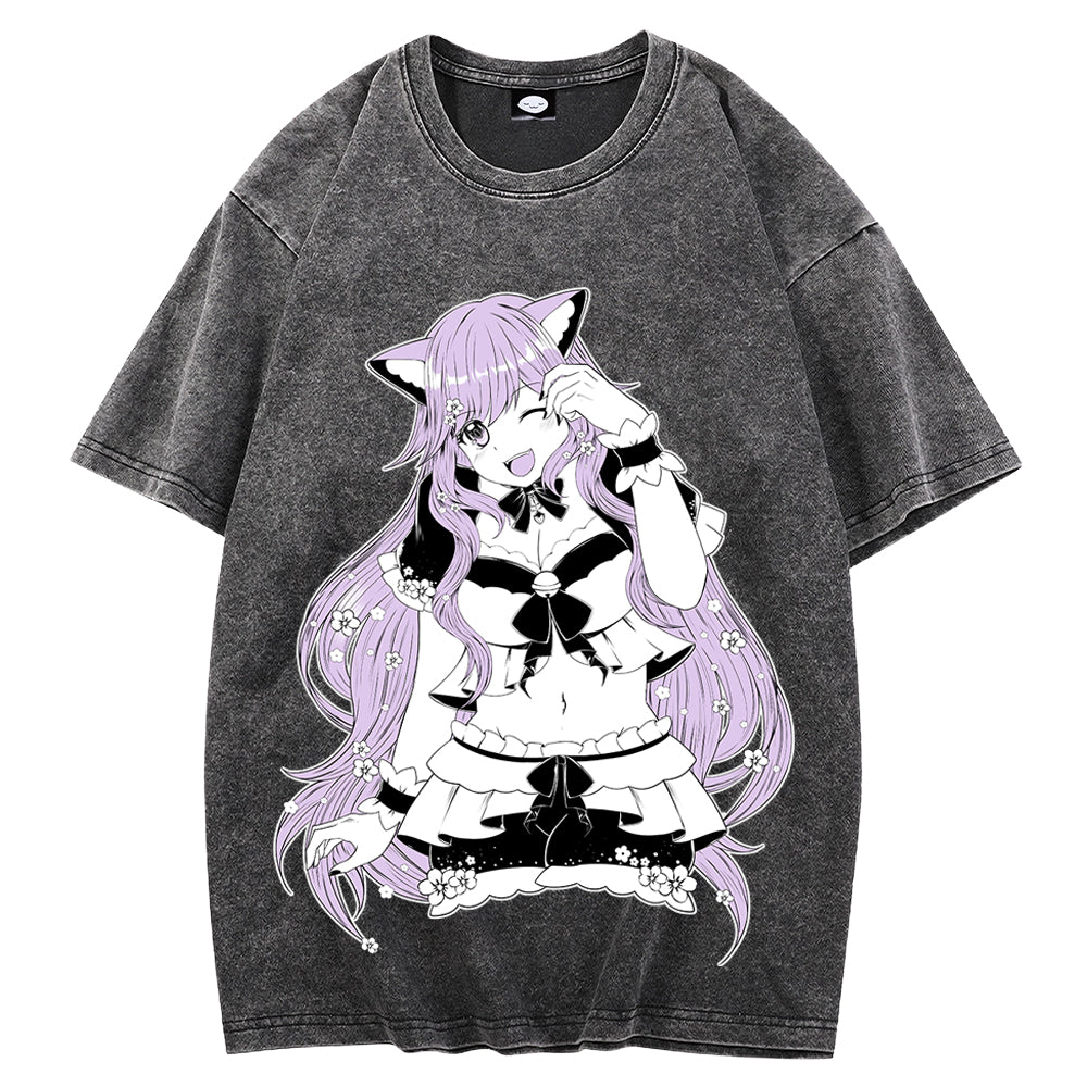 Lilia Acid Wash Shirt Petition