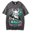 Kourra Metal Acid Wash T-Shirt