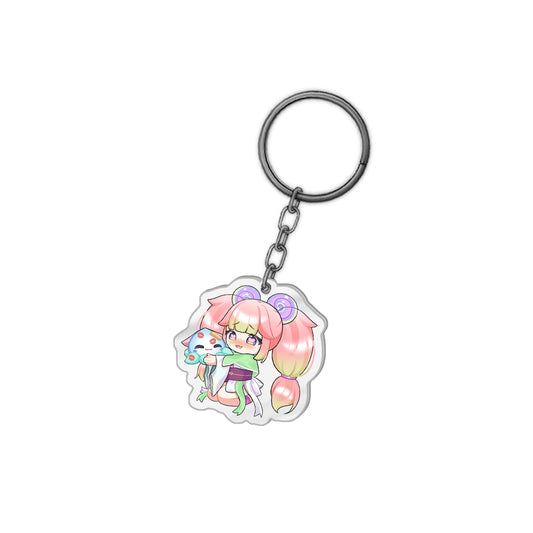 StronnyCuttles Kissu Keychain