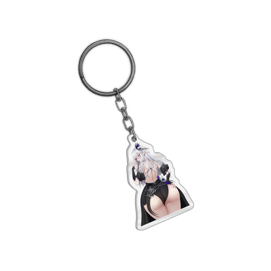 SnootyDeath  Keychain