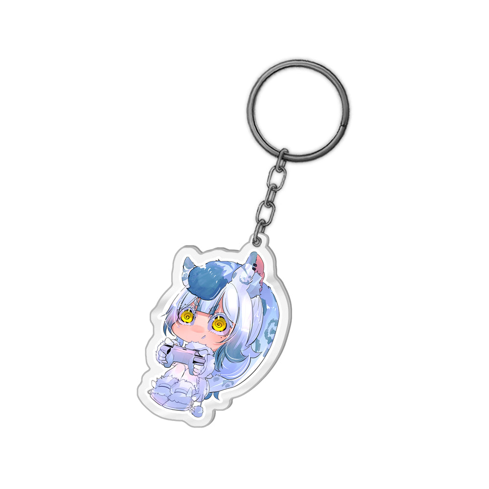 Tetra Gamer Keychain