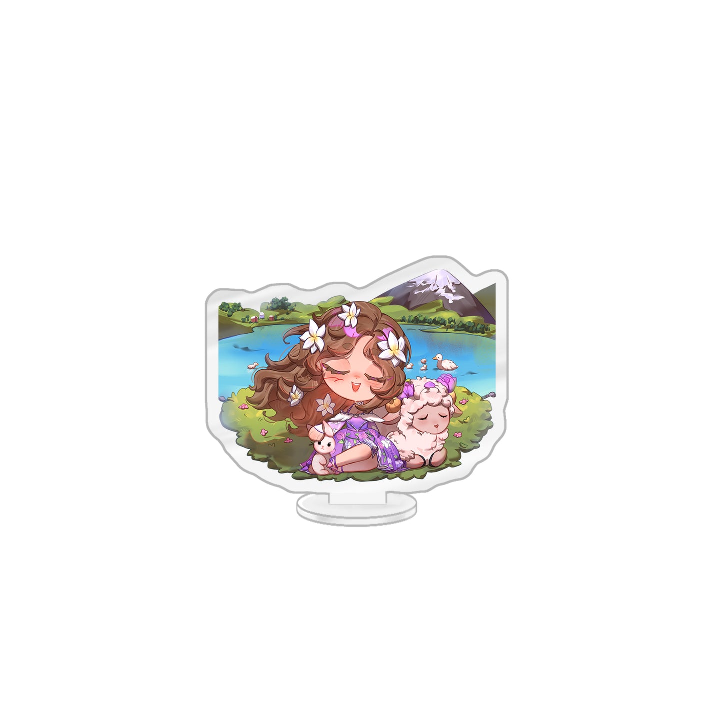 BunnyWinterLily Lakeside Mini Standee