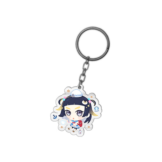 Hunneychu Silly Penguin  Keychain