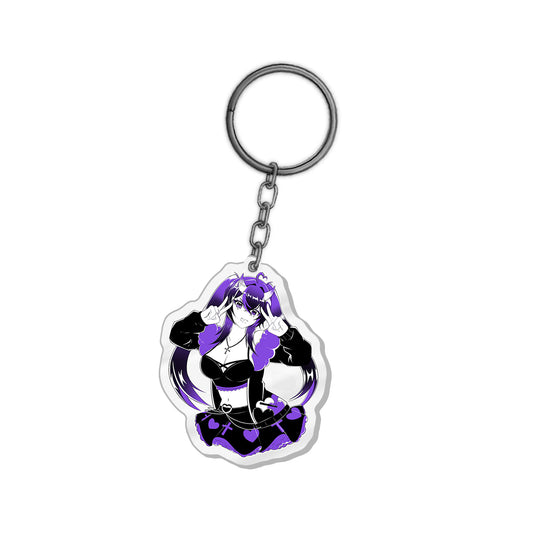 lunanyxvt "Tsundere" Keychain