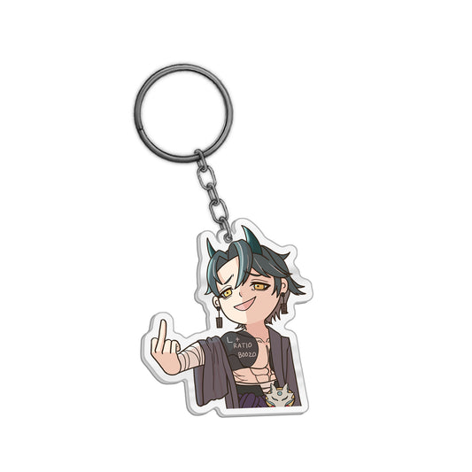 Hyaku L+Ratio Keychain