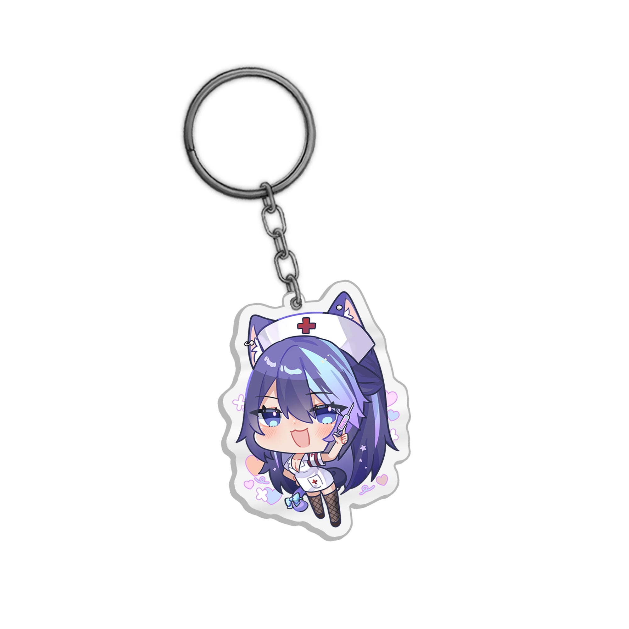 MikaMoonlight Injection Keychain – UwU Market