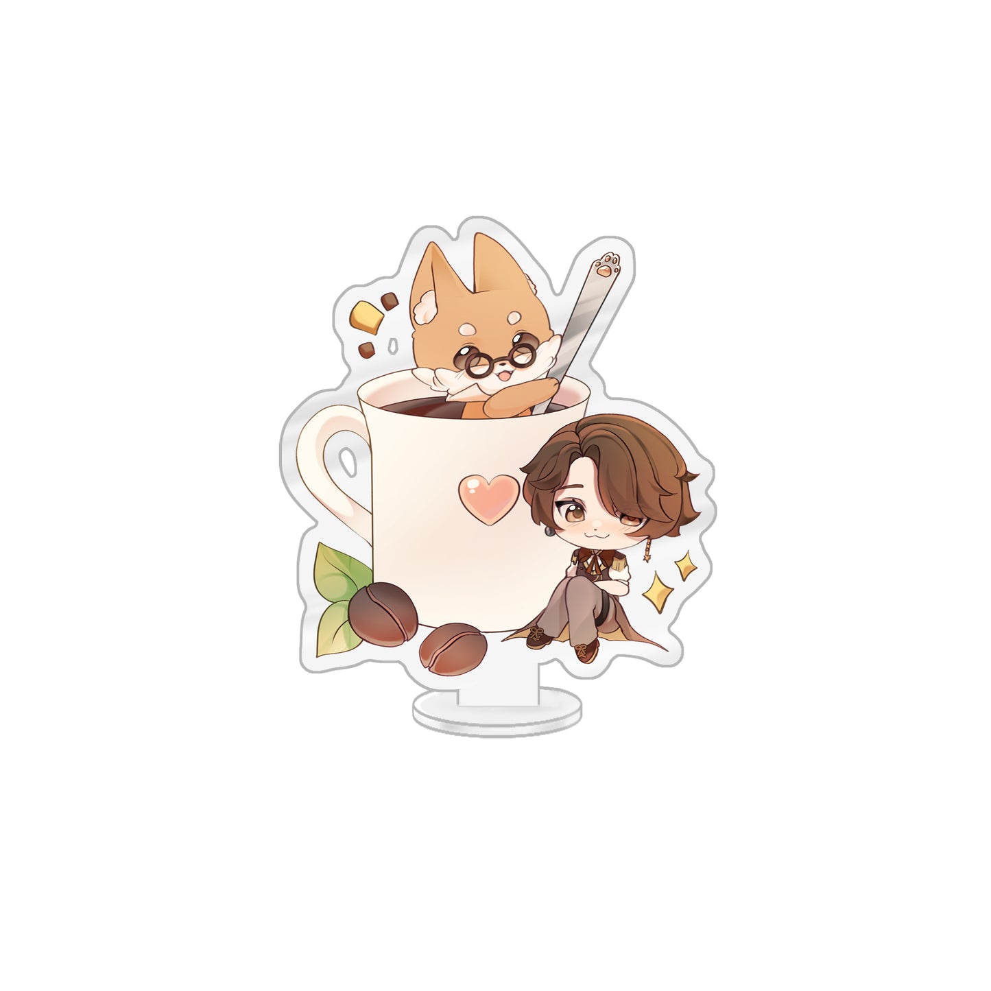 Junnie Coffee Chibi Standee