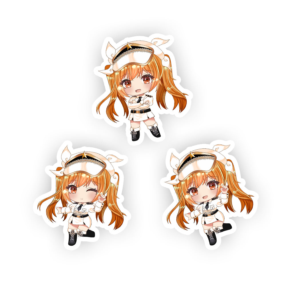 Admiral Trina "All Hands On Deck!" Sticker Pack