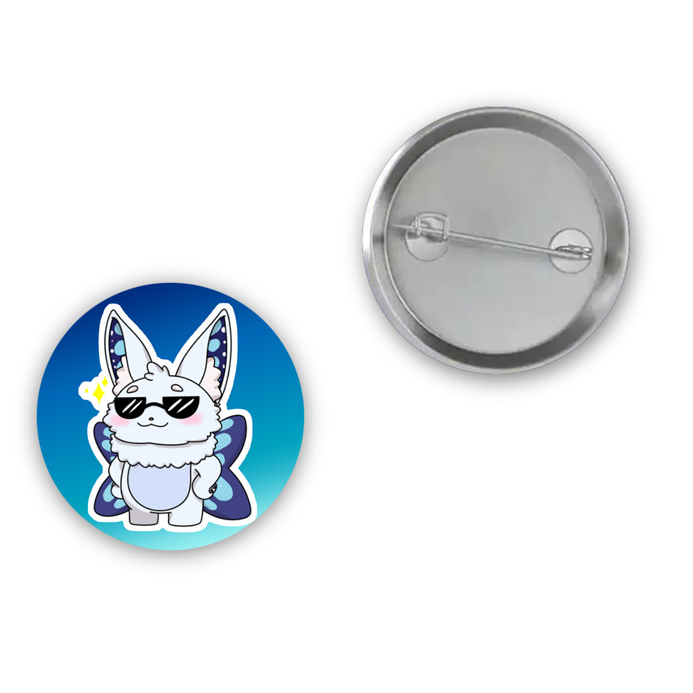 Aemilia Fluffle Button Pin