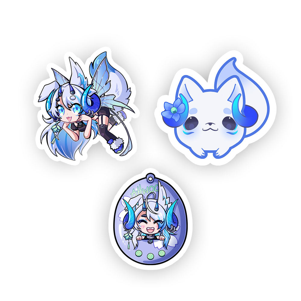 Ahwooinu "Ahwoo" Sticker Pack