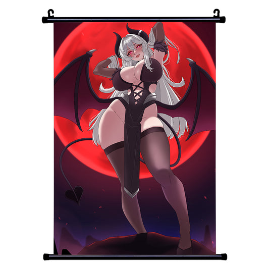 Ahyra Blood Moon Wall Scroll