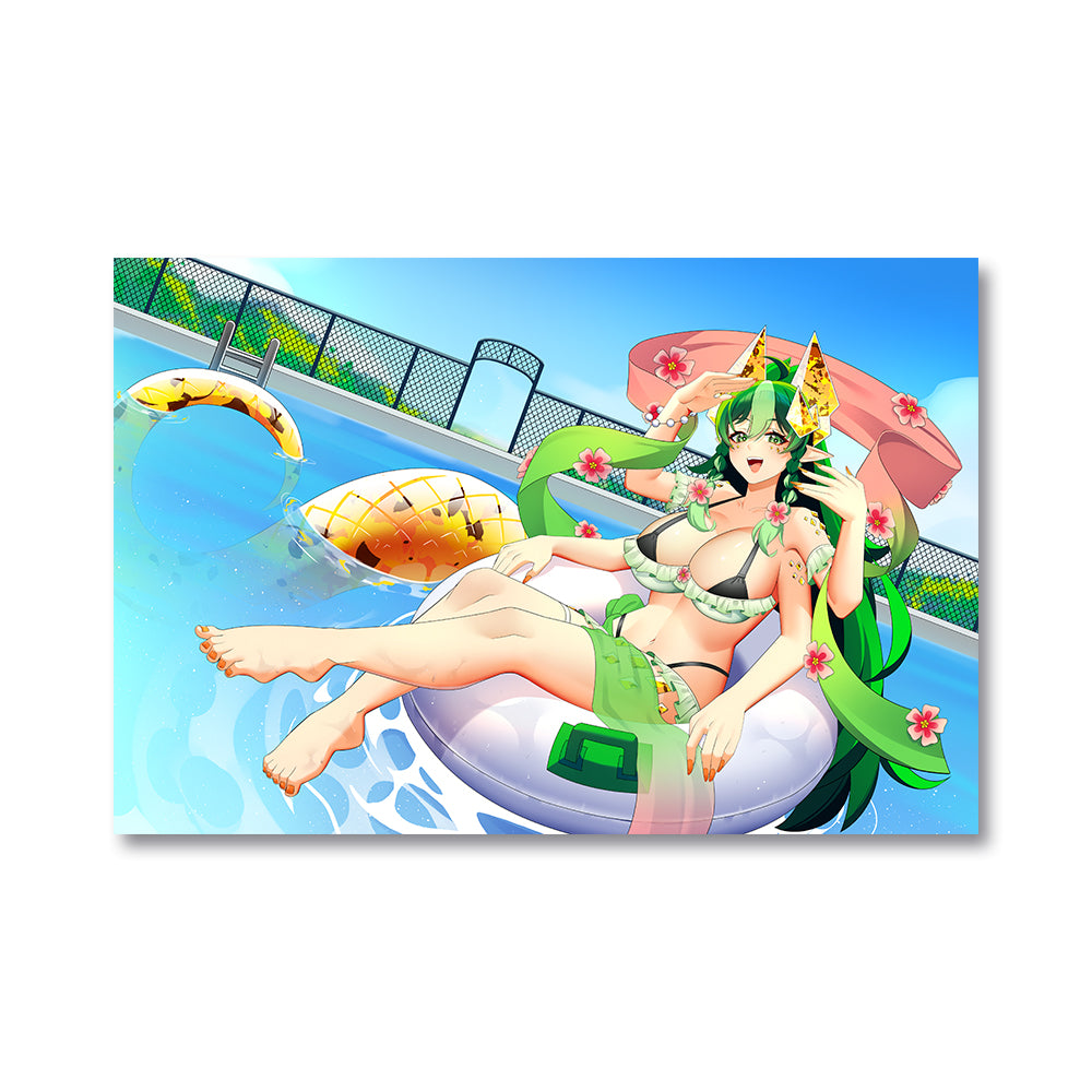 Akami Water Park Poster