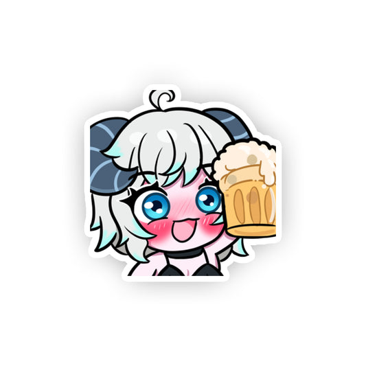 AlexaVR "Ice Goat Cheers" Sticker