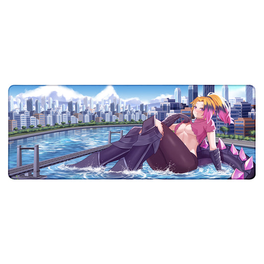 AmyZillaVT "Kaiju Bay" XL Mousepad