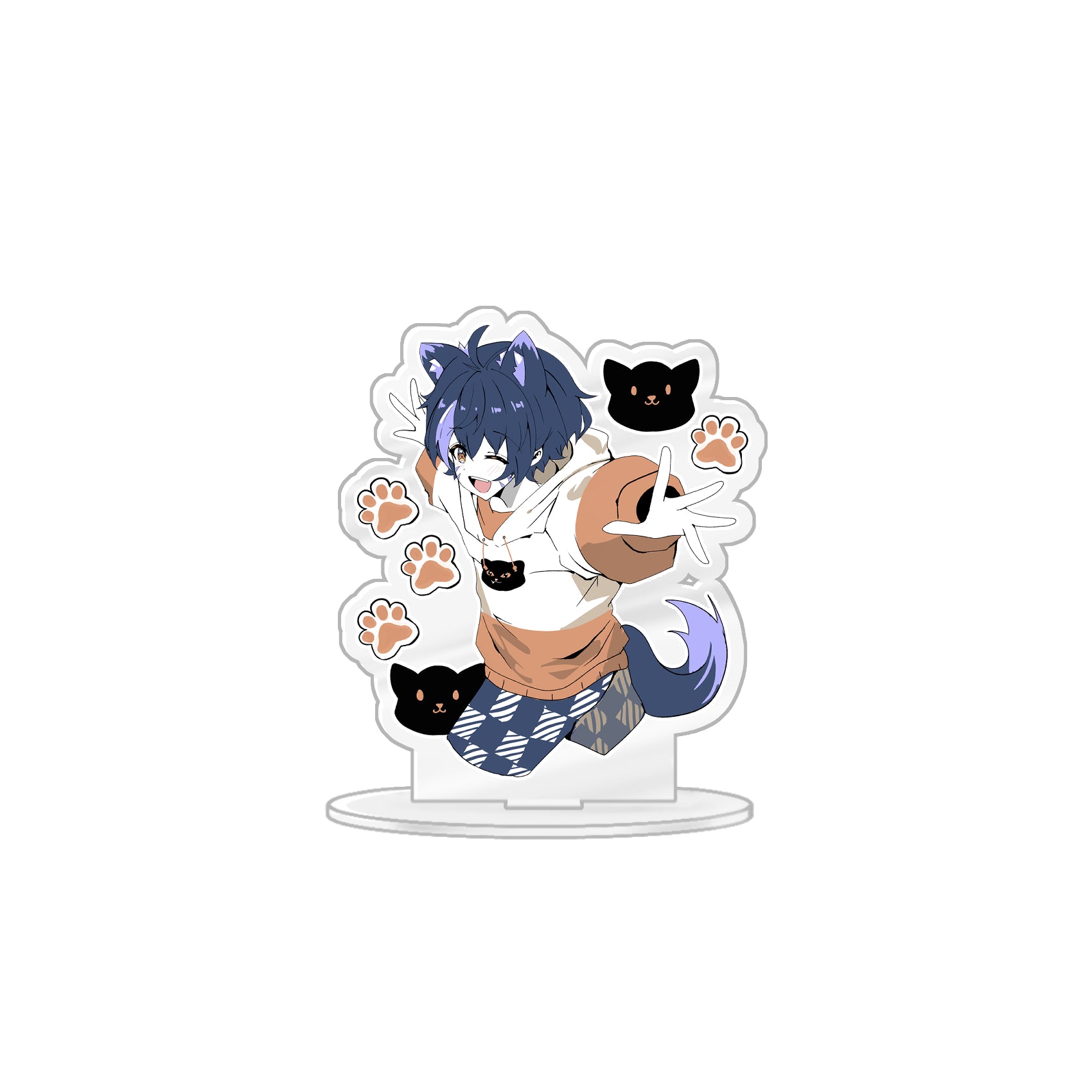 Analog Whiskers "Paws" Standee