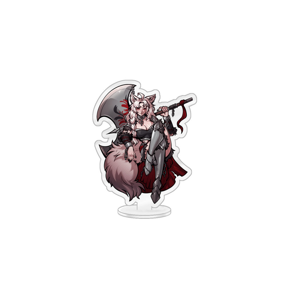 AruSilverFang Axe Wielder Standee
