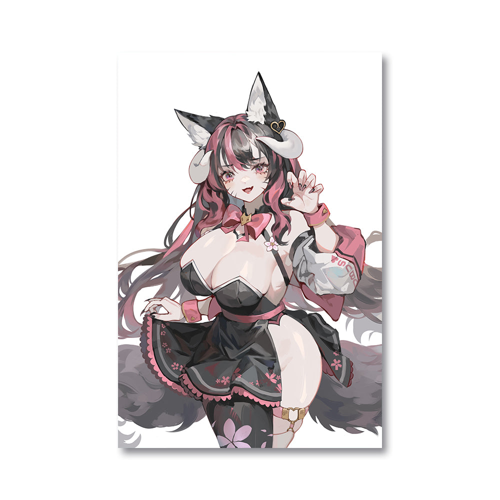 Asakifox Teasing Poster